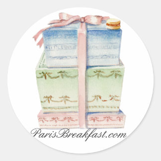 Parijse gebak sticker