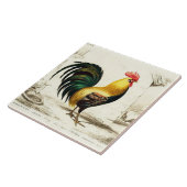  Parijse haan home decor tegel Tegeltje (Zijkant)