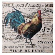  Parijse haan home decor tegel