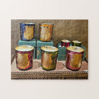 Parijse Kaarsen Boutique Puzzel, 28 cm x 36 cm, 25 Legpuzzel