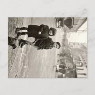 Parijse kinderen 1940 Frankrijk Feestdagenkaart