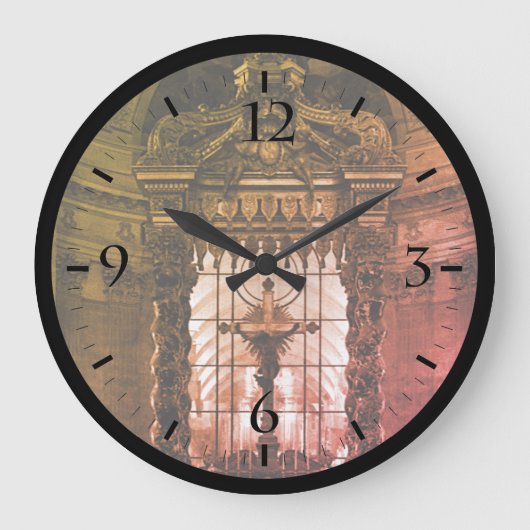  Parijse koninklijke kapel altaar St James Palace  Grote Klok (Voorkant)