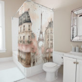  Parijse lentebloesem Douchegordijn (In situ)