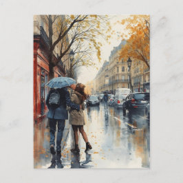 Parijse Liefde Briefkaart