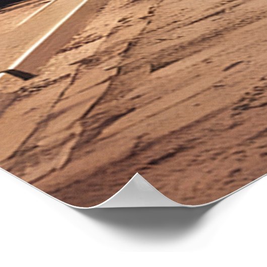 Parijse liefdesverhaal Een wandeling met de Eiffel Poster (Hoek)