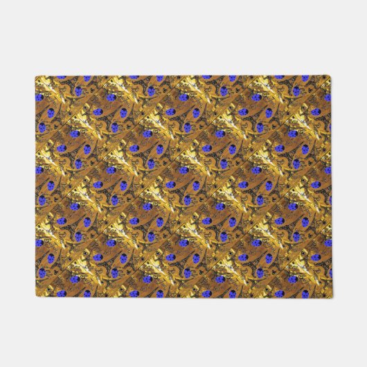 PARIJSE LIEVEHEERSBEESTJES DEURMAT (Voorkant)