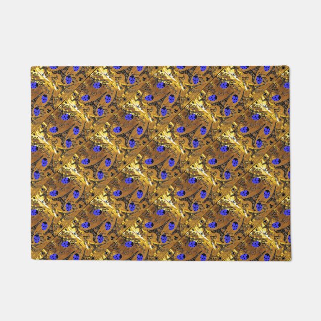 PARIJSE LIEVEHEERSBEESTJES DEURMAT (Voorkant)