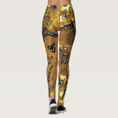 PARIJSE LIEVEHEERSBEESTJES LEGGINGS (Achterkant)
