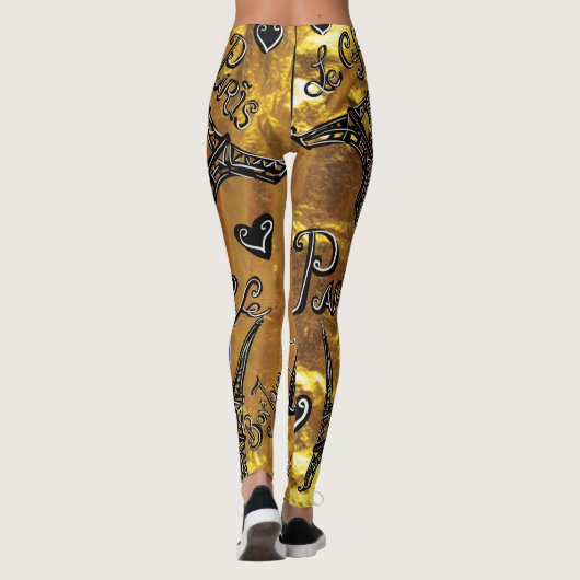 PARIJSE LIEVEHEERSBEESTJES LEGGINGS (Achterkant)