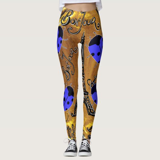 PARIJSE LIEVEHEERSBEESTJES LEGGINGS (Voorkant)