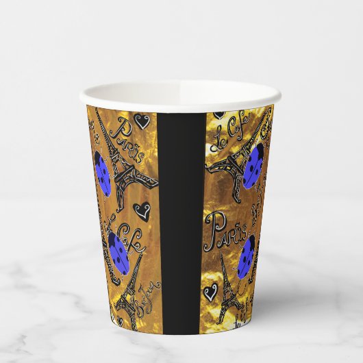 PARIJSE LIEVEHEERSBEESTJES PAPIEREN BEKERS (Links)