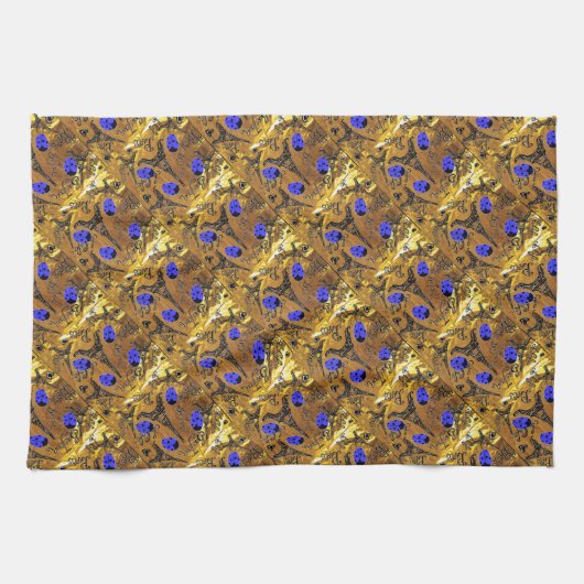 PARIJSE LIEVEHEERSBEESTJES THEEDOEK (Horizontaal)