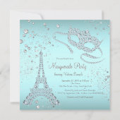 Parijse massagepartij kaart (Achterkant)