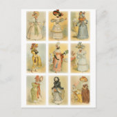Parijse Mode (18e en 19e eeuw) Briefkaart (Voorkant)