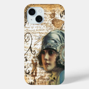 Parijse mode Franse scripts parijs iPhone 15 Case