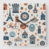 Parijse Olympische klokken (Voorkant)