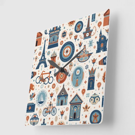 Parijse Olympische klokken (Hoek)