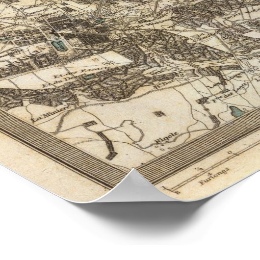 Parijse omgevingsmachines poster (Hoek)