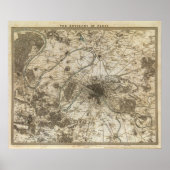 Parijse omgevingsmachines poster (Voorkant)