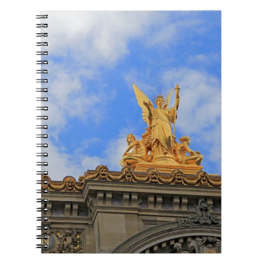 Parijse operagebouw notitieboek (Voorkant)