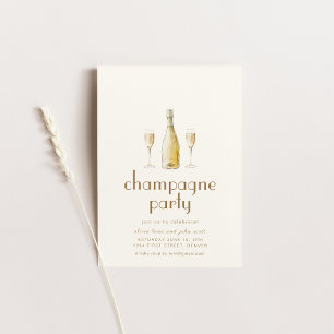 Parijse Patisserie Party Invitation Sjabloon Kaart