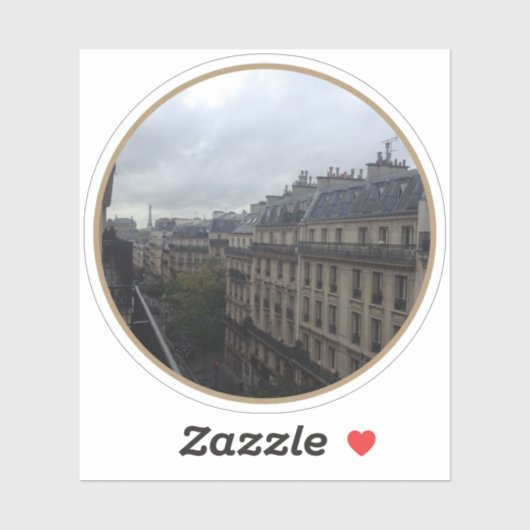 Parijse Pluviofiel - v2 Sticker (Vel)