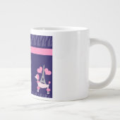 Parijse poedel uit de jaren vijftig grote koffiekop (Rechts)