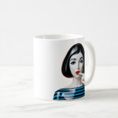 Parijse Pop Mood Koffiemok (Voorkant rechts)