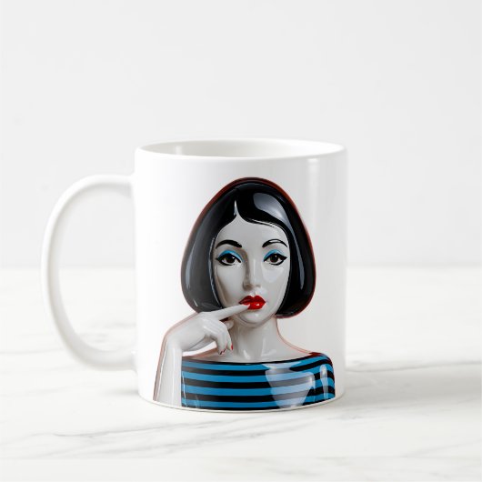 Parijse Pop Mood Koffiemok (Links)