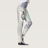 Parijse postzegels leggings (Rechts)