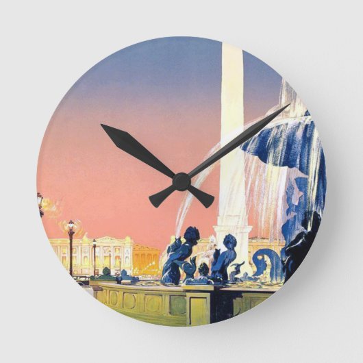  Parijse reisreclame Ronde Klok (Voorkant)