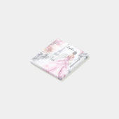 Parijse romantiek post-it® notes (Schuin)