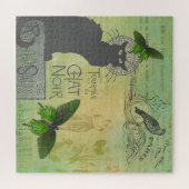  Parijse rondleiding van Chat Noir Collage Large Legpuzzel (Horizontaal)