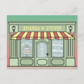 Parijse, schattige, grappige thema save the date d briefkaart (Voorkant)