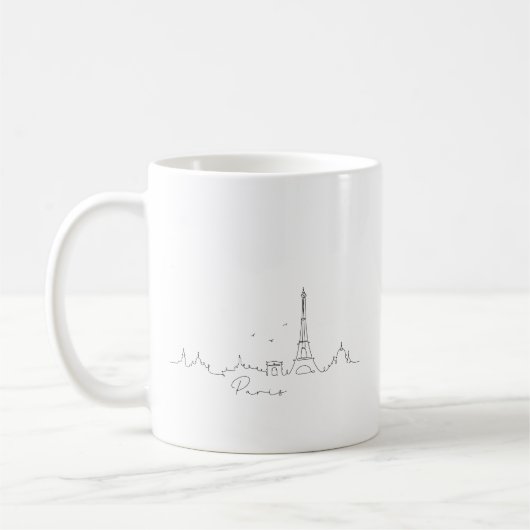 Parijse skyline koffiemok (Links)