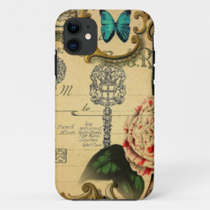 Parijse sleutels Camellia Frans Botanisch Case-Mate iPhone Case