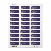 Parijse Sterrennacht; Eiffeltoren Etiket (Full Sheet)