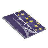 Parijse Sterrennacht; Eiffeltoren Notitieboek (Rechterzijde)