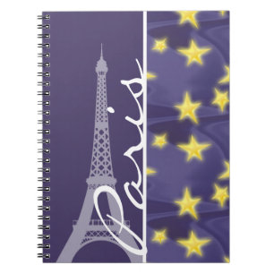Parijse Sterrennacht; Eiffeltoren Notitieboek