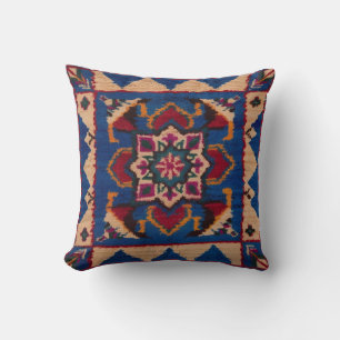 Parijse stijl met Blue Kilim Kussens: Chic Kussen