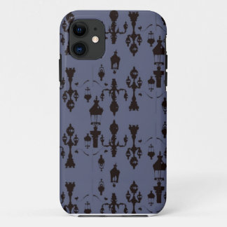 Parijse Straatlantaarn Damast Case