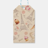  Parijse Sweets Cadeaulabel (Voorkant)