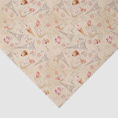 Parijse Sweets Tissuepapier (Detail)