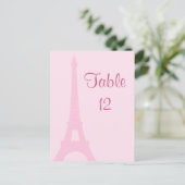  Parijse tafelnummer (Staand voorkant)
