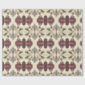  Parijse Tea Party Verjaardag Marie Antoinette Cadeaupapier (Vlak)