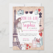 Parijse thema-tweeling kaart (Voorkant)