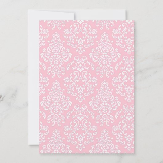 Parijse Uitnodiging, Douane, Verjaardag, Bruiloft, Kaart (Achterkant)