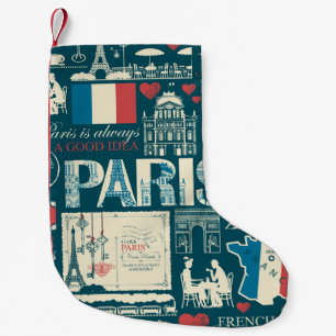 Parijse Vintage: Franse Republiek Elegantie Kleine Kerstsok