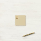 Parijse Vintage Met Eiffeltoren Post-it® Notes (Op bureau)