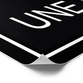 Parijse vintage poster (Hoek)